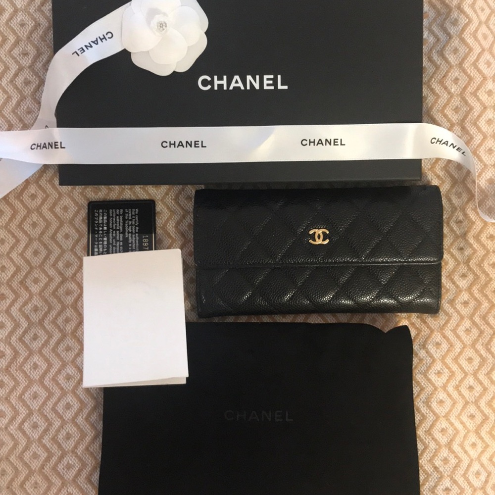 Authentic chanel wallet